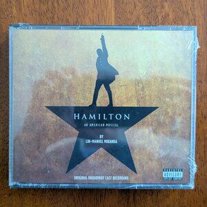 Hamilton Original Broadway Cast Recording CD